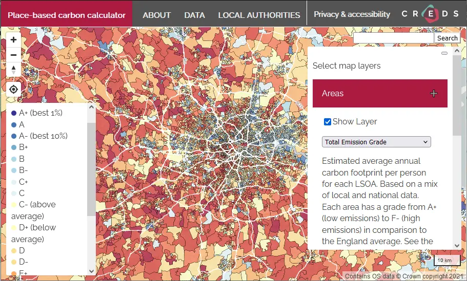 Place-Based Carbon Calculator Thumbnail